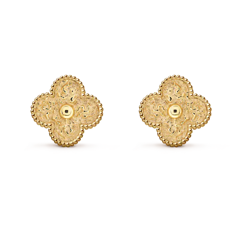 ヴァン クリーフ＆アーペルのマジック アルハンブラ イヤリングの新着