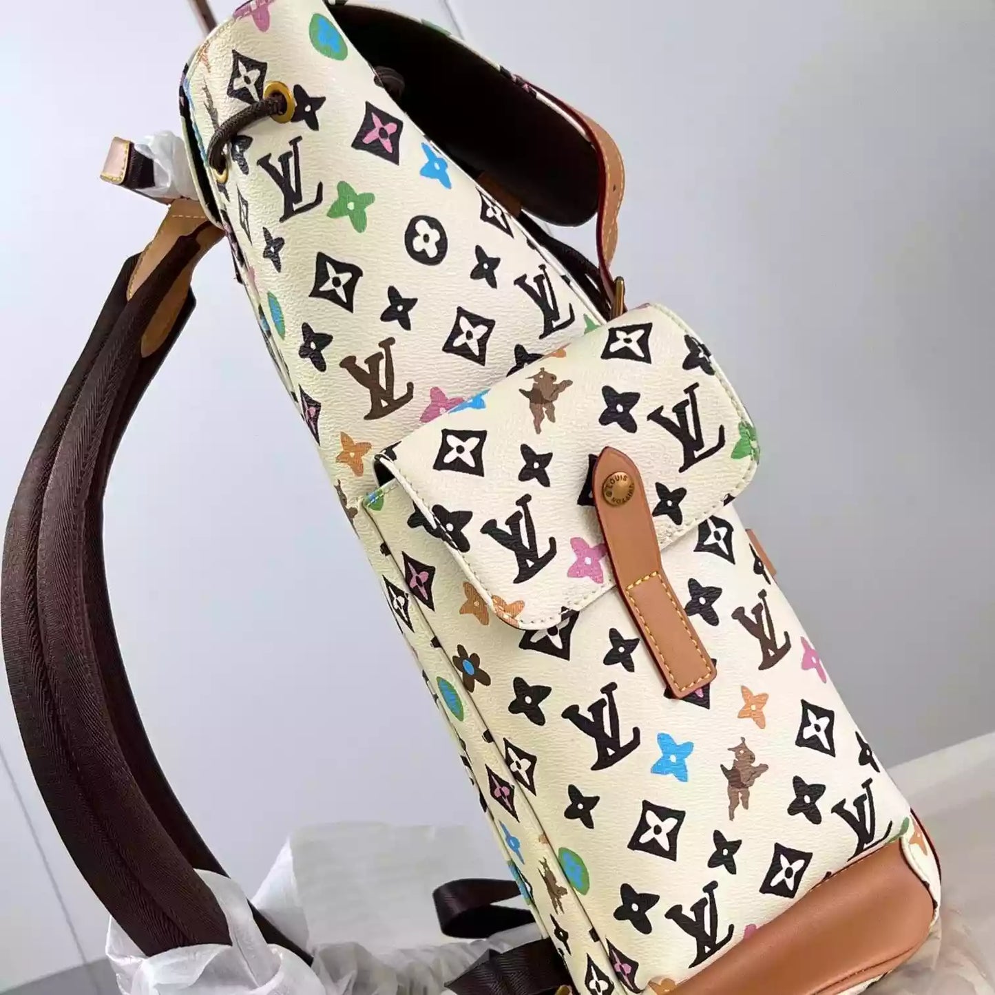 クリストファー MM バックパック バニラモノグラム クラギーコーティングキャンバス M25240 – LW350