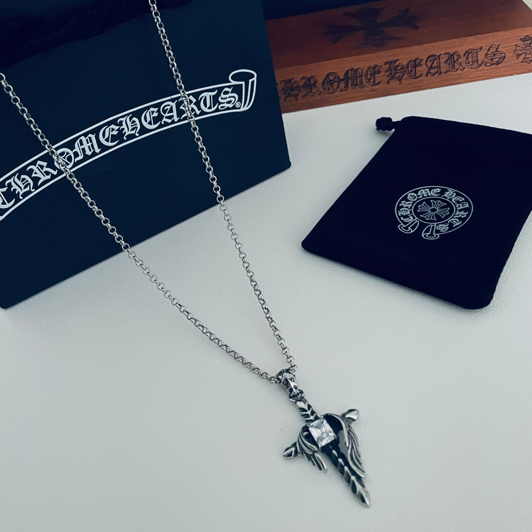 【CHROME HEARTS 】ネックレス、新しいネックレス万能シンプルファッションオーナメント
