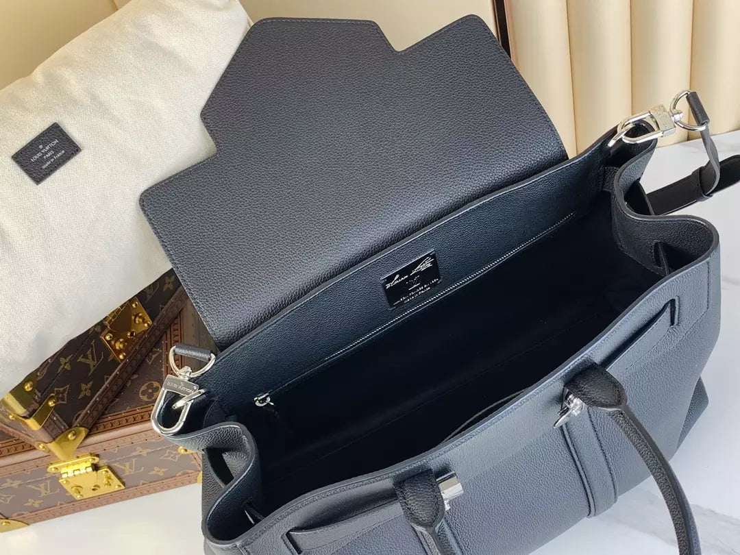 ジョルジュ トート MM バッグ ブラック ヴィンテージレザー M23153 – LW208