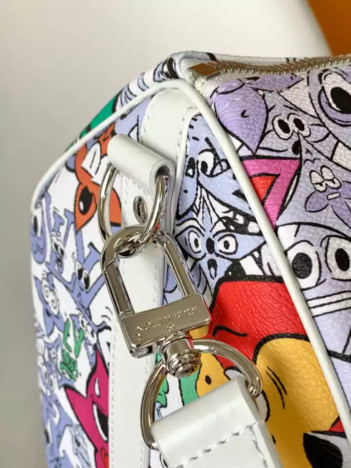 キーポル バンドリエールバッグ 50 モノグラム コミック キャンバス – LW365