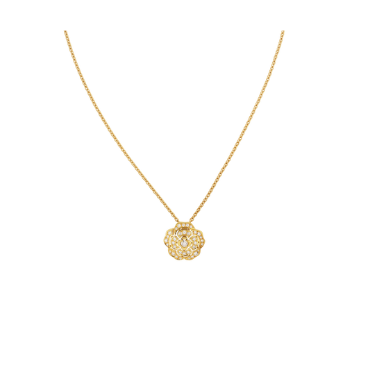 シャネル ブトン ドゥ カミリア ネックレス