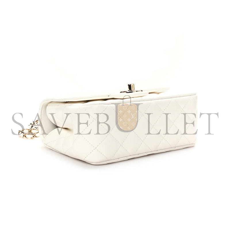 シャネル マスターラムスキン キルティング ミニクリスタル トップハンドル フラップ AS4140 (18×11.5×6.5cm)