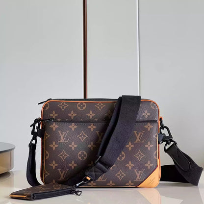 トリオ メッセンジャーバッグ モノグラム マカッサル M46694 – LW453