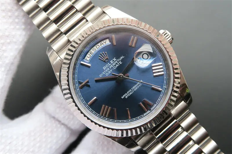 ロレックス デイデイト40 228239 ブルー文字盤
