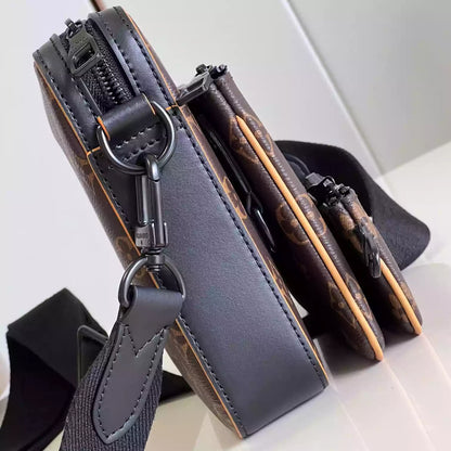 トリオ メッセンジャーバッグ モノグラム マカッサル M46694 – LW453