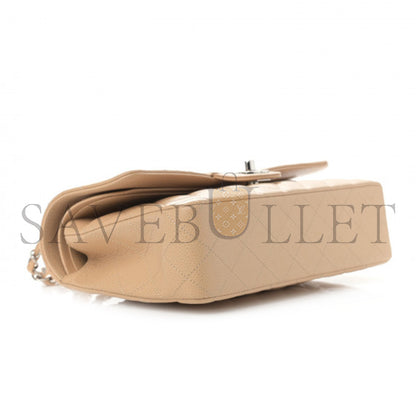 シャネル キャビア キルティング ミディアム ダブルフラップ 1119069 (25*15*7cm)