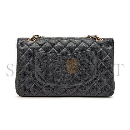 シャネル キャビア キルティング ミディアム クラシック フラップ 1362014 (25*15*7cm)