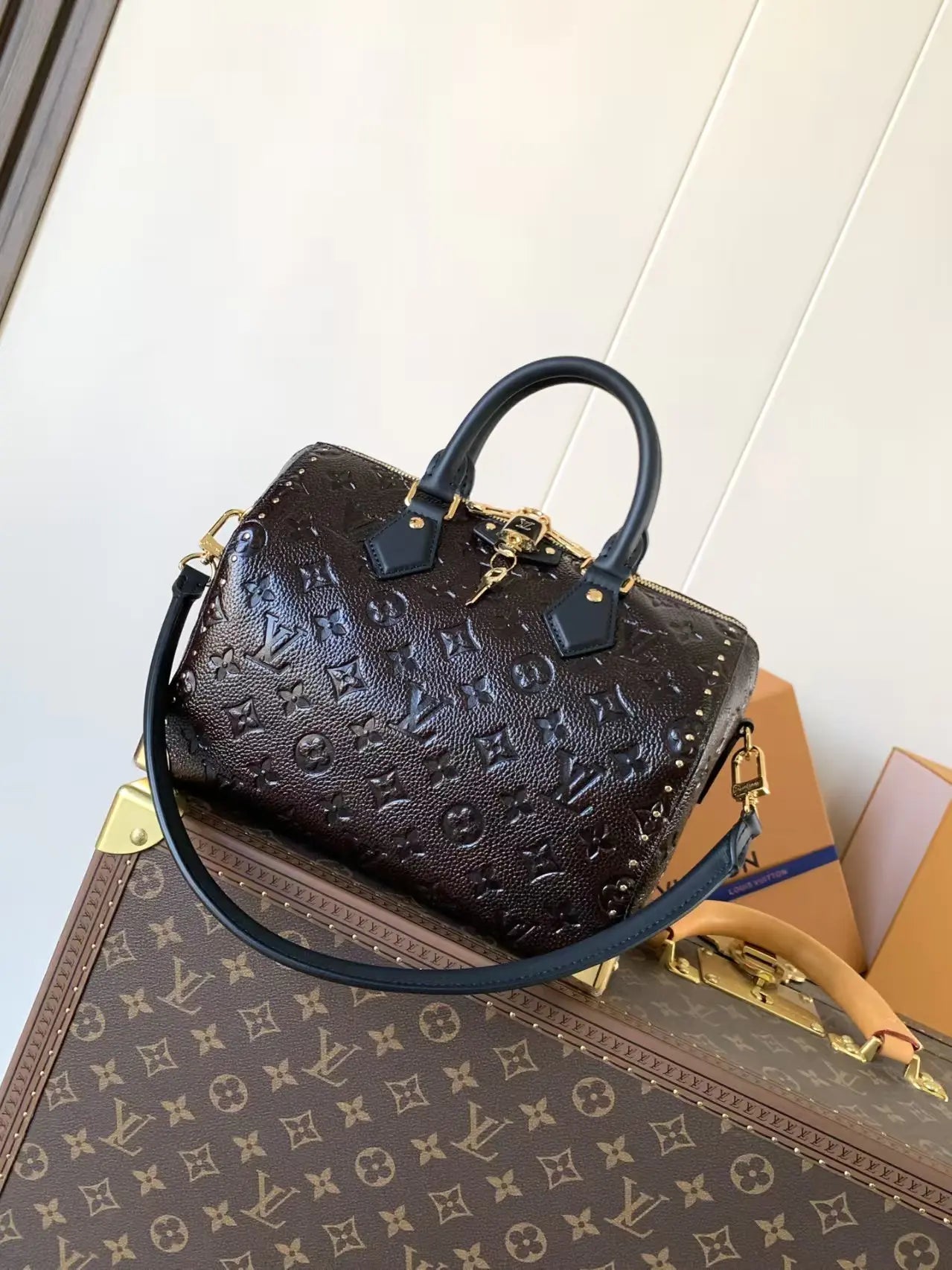 スピーディートランク25 ファッションレザー M26392