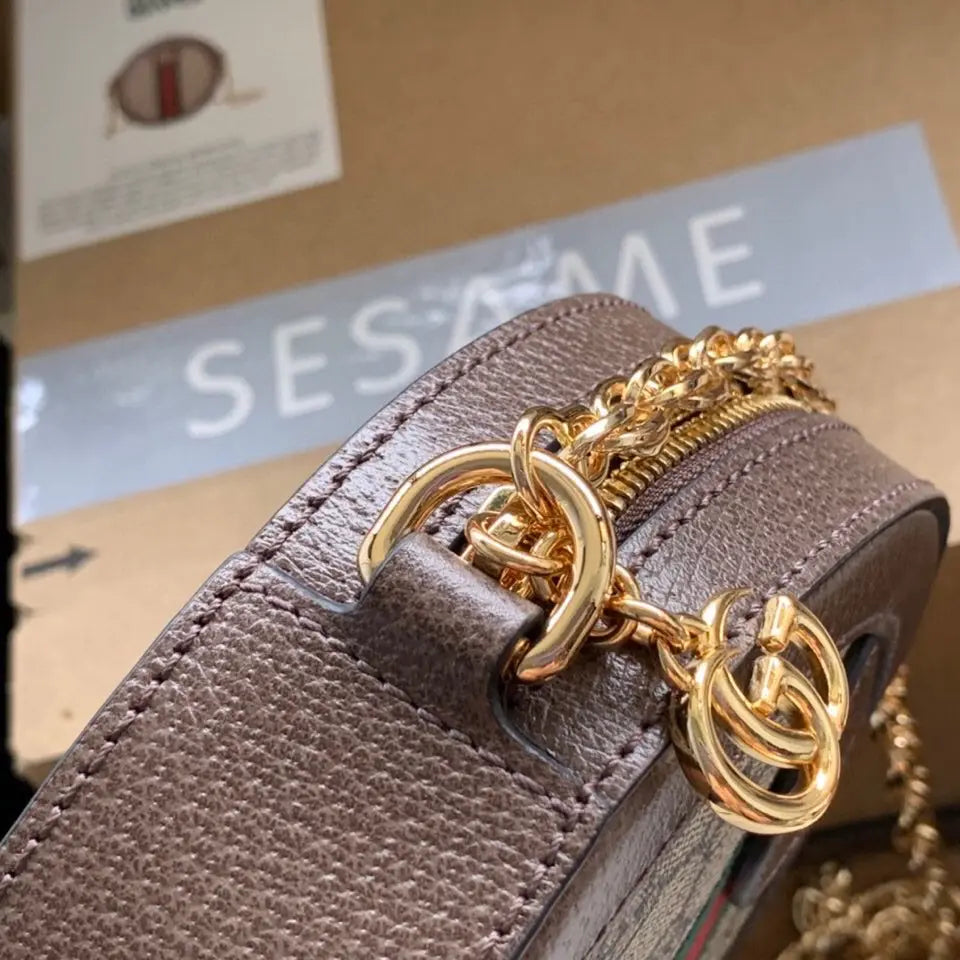 オフィディア ミニ GG ラウンドショルダーバッグ