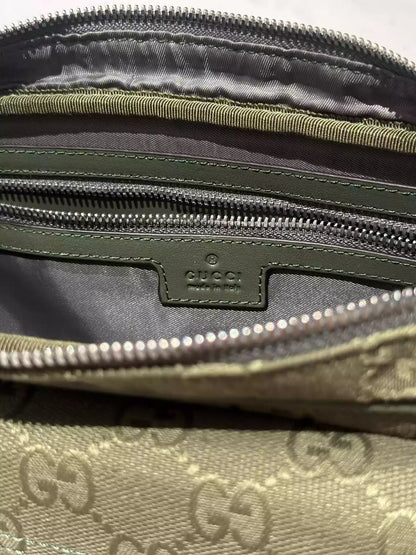 オフィディア スモール スリングバッグ（ベージュ GG キャンバス） – BG065