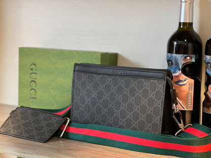【 GUCCI 旗艦店】GGショルダーバッグ 22X14X7CM