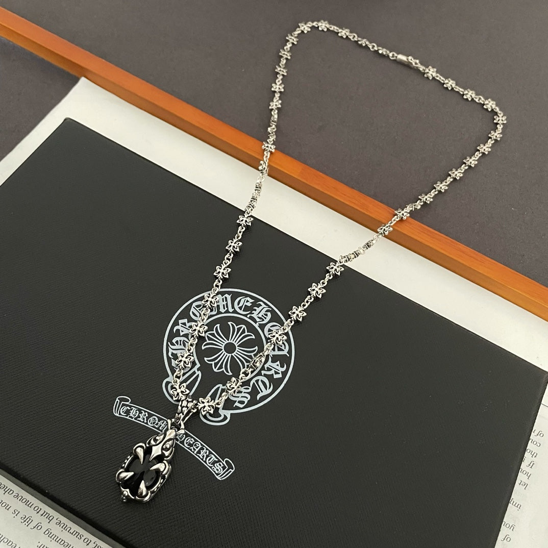 【CHROME HEARTS】ネックレス、新しいネックレス万能シンプルファッションオーナメント