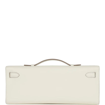 エルメス ケリーカット マッシュルーム スイフト パラジウム金具