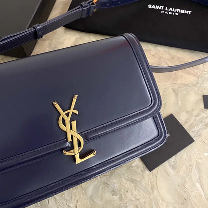 ソルフェリーノ ミドルサッチェル（ラッカー仕上げのエアーズ）