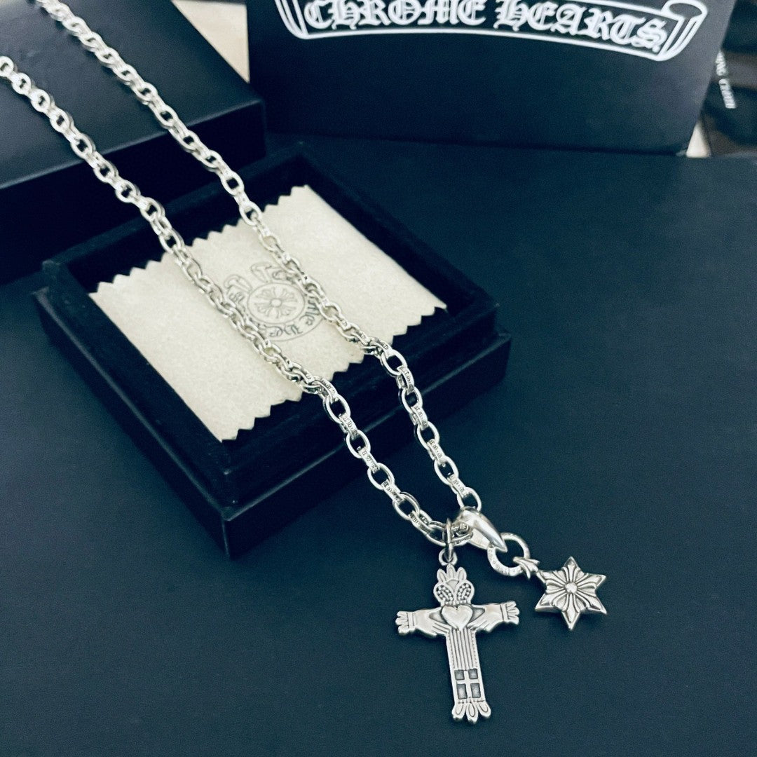 【CHROME HEARTS】ネックレス、新しいネックレス万能シンプルファッションオーナメント