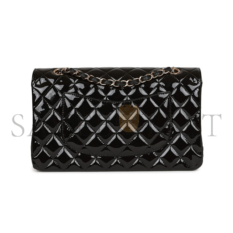 シャネル パテントカーフスキン キルティング ミディアム クラシック フラップ 1300265 (25*15*7cm)