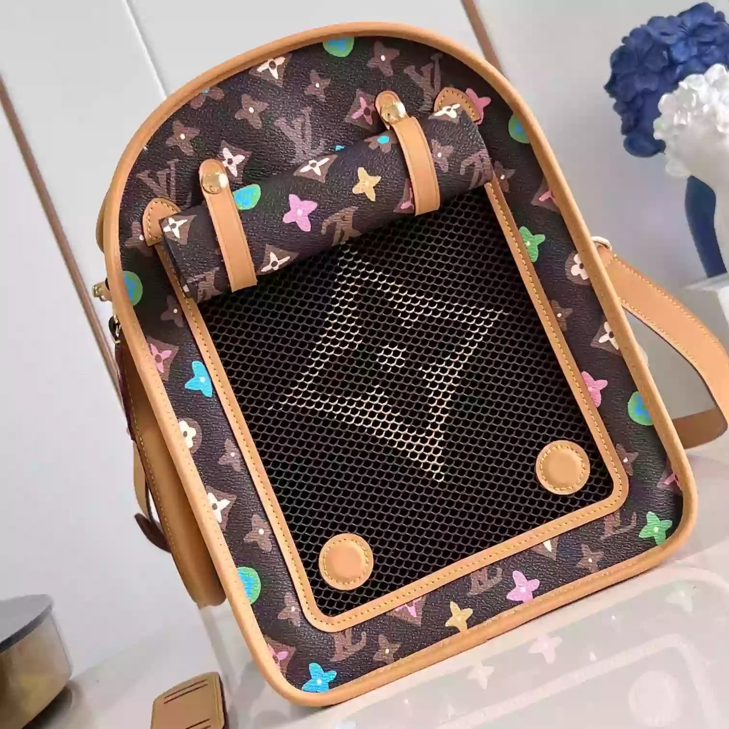 ドッグバッグ チョコレートモノグラム クラギー M47066 – LW376