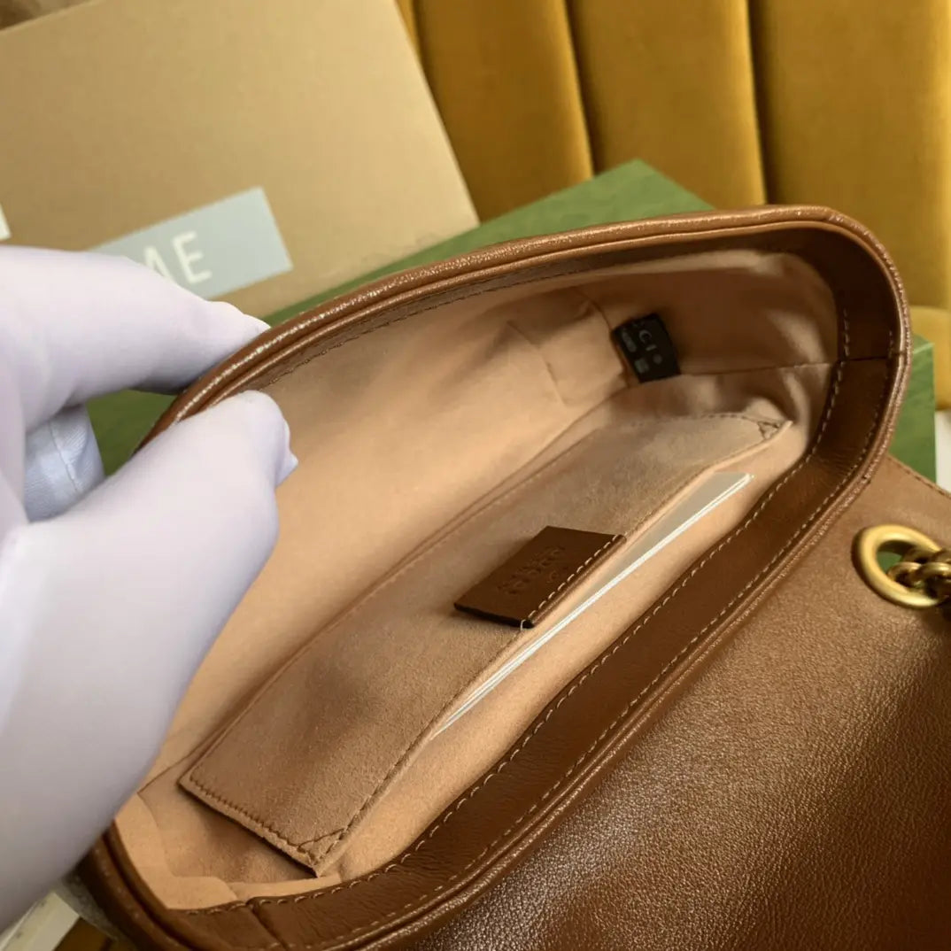 GGマーモント ミニキルティングショルダーバッグ