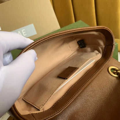 GGマーモント ミニキルティングショルダーバッグ