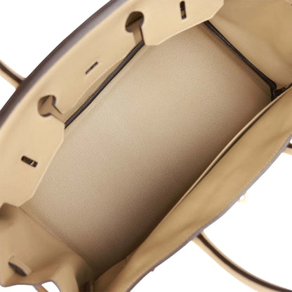 エルメス バーキン 35 トレンチ クレマンス ゴールド金具