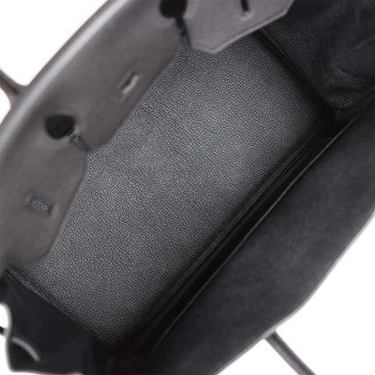 エルメス バーキン 35 ブラック トゴ パラジウム金具