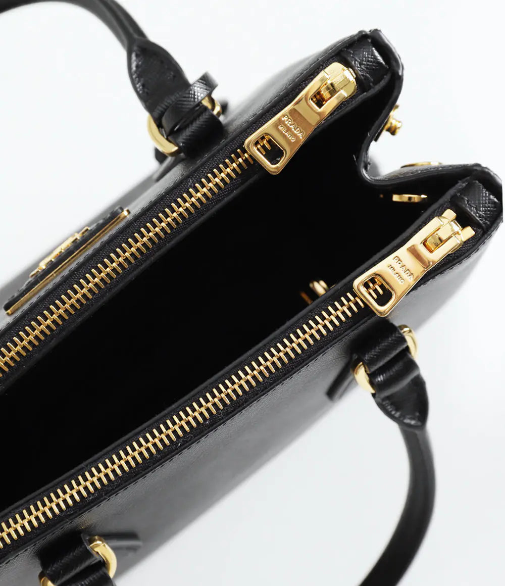PRADA ガレリア サフィアーノレザー スモールバッグ