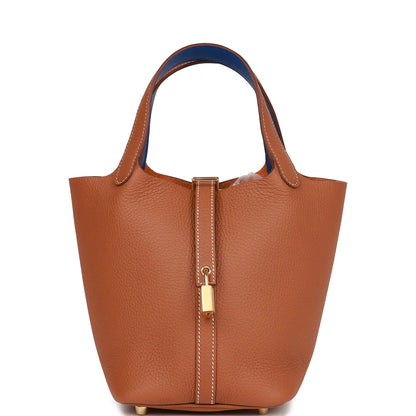 エルメス エクラ ピコタン ロック 18金 クレマンス ゴールド金具