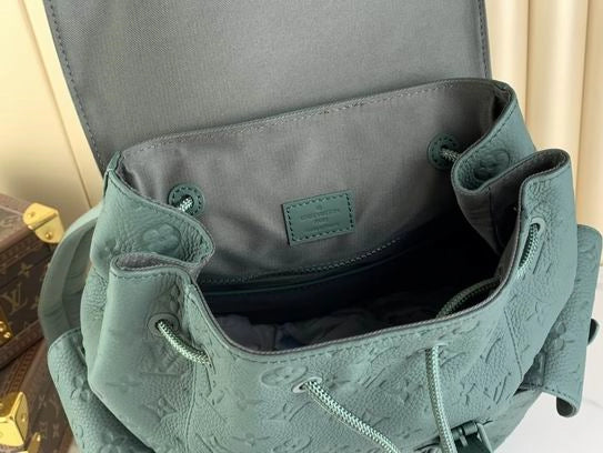 クリストファー MM バックパック（フォレストグリーン トリヨンモノグラム） – LW164