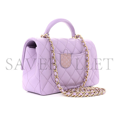 シャネル マスターミニ トップハンドル フラップ AS2431 (20*12*6cm)