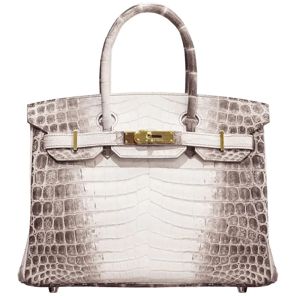 【HERMES】エルメス バーキン 30cm クロコダイル ゴールド金具