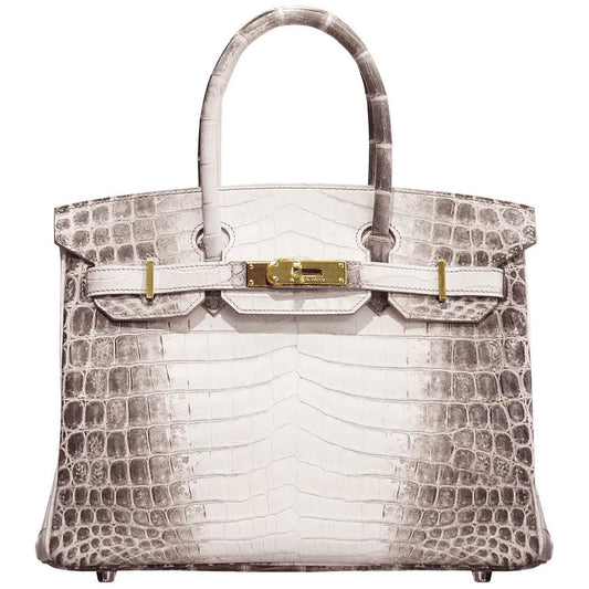 【HERMES】エルメス バーキン 30cm クロコダイル ゴールド金具