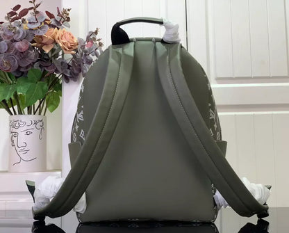 ルイ・ヴィトン ディスカバリーPM バックパック オリーブグリーン モノグラムシャドウレザー – LW148