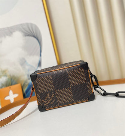 ルイ・ヴィトン ミニソフトトランク ダミエ・エベヌ – LVB070