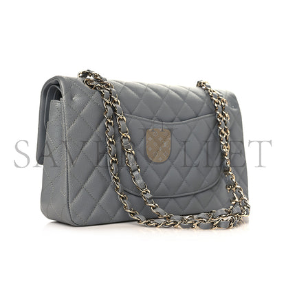 シャネル キャビア キルティング ミディアム ダブルフラップ 1215620 (25*15*6cm)