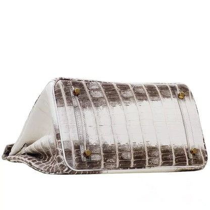 【HERMES】エルメス バーキン 30cm クロコダイル ゴールド金具