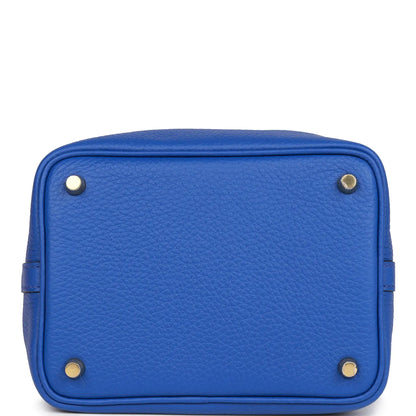 エルメス ピコタンロック 18 ブルー ロイヤルクレマンス ゴールド金具