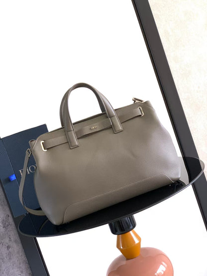 ミディアム ディオール ノルマンディー トートバッグ ブラウン ディオール アイコン カーフスキン |