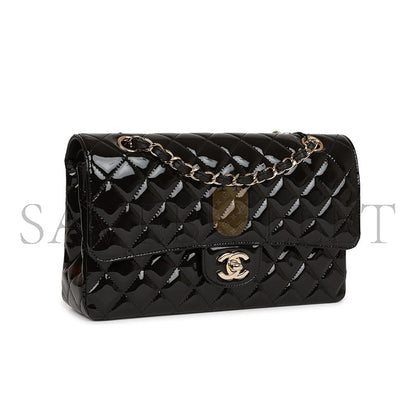 シャネル パテントカーフスキン キルティング ミディアム クラシック フラップ 1300265 (25*15*7cm)