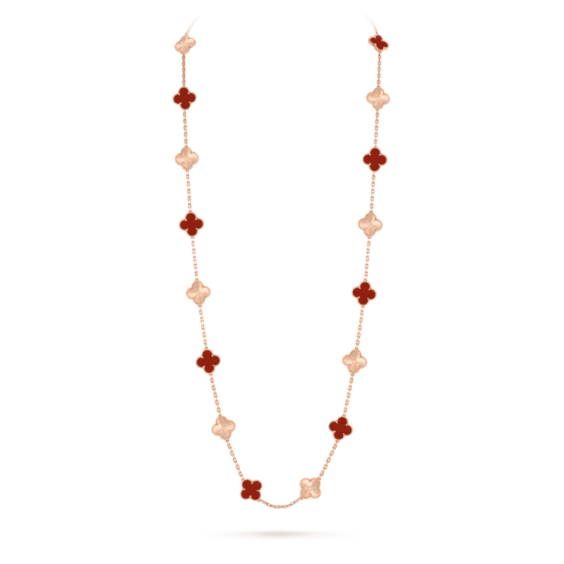 ヴァン クリーフ＆アーペルのラッキー スプリング ロングネックレスの新着