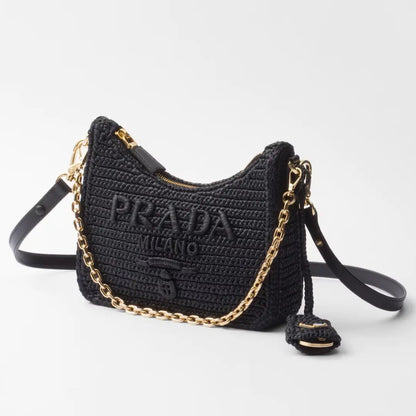 【大人気】PRADA◆Re-edition ミニバッグ チェーン ストラップ付