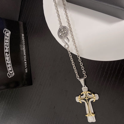 【CHROME HEARTS】ネックレス、新しいネックレス万能シンプルファッションオーナメント