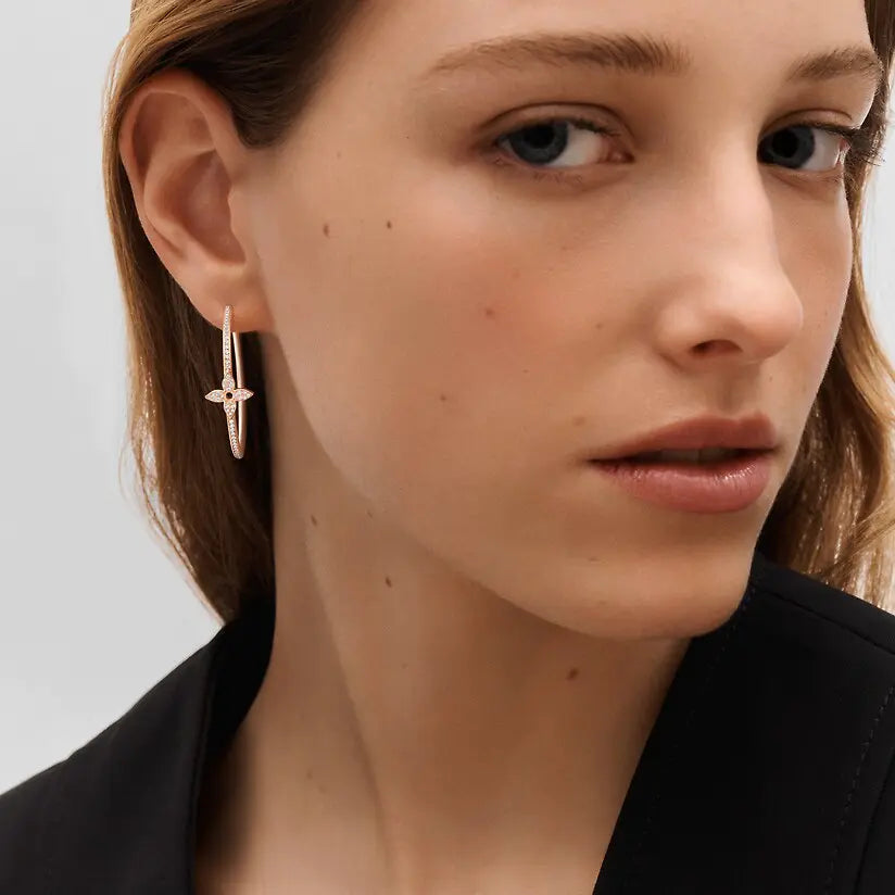 LV ルイ・ヴィトン イディール ブロッサム フープス Q96839