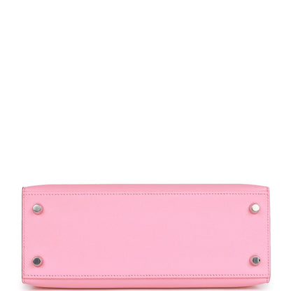 エルメス ケリー・セリエ 25 ローズコンフェッティ エプソム パラジウム金具