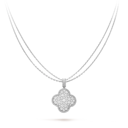 ヴァン クリーフ マジック アルハンブラ ロングネックレス シングルペンダント