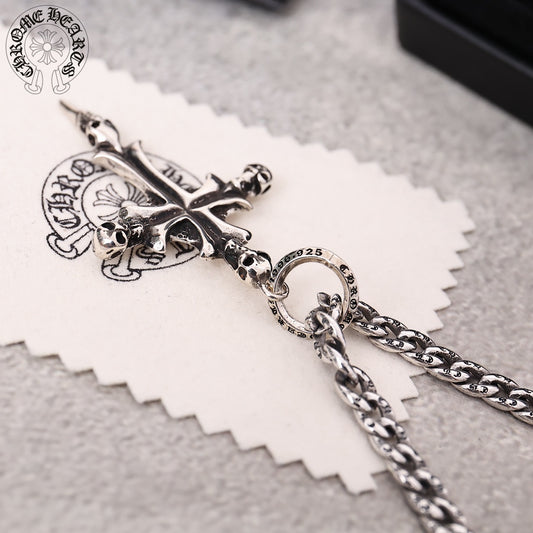 【CHROME HEARTS】ネックレス、新しいネックレス万能シンプルファッションオーナメント