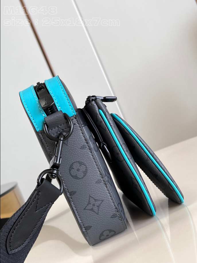 ルイ・ヴィトン トリオ・メッセンジャー ターコイズブルーバッグ – LVB080