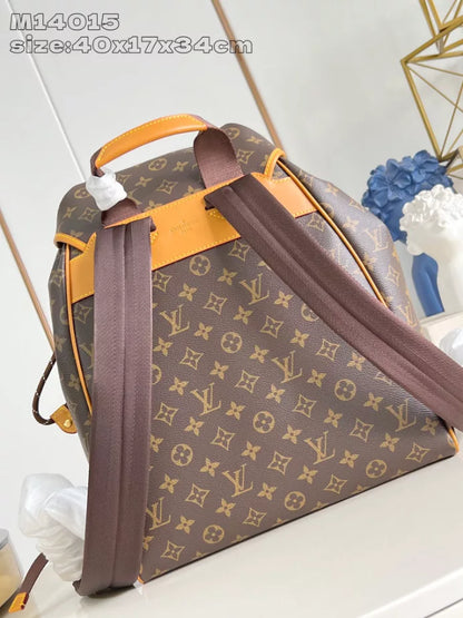 モンスリ カーゴバックパック ブラウン モノグラム キャンバス M14015 – LW332