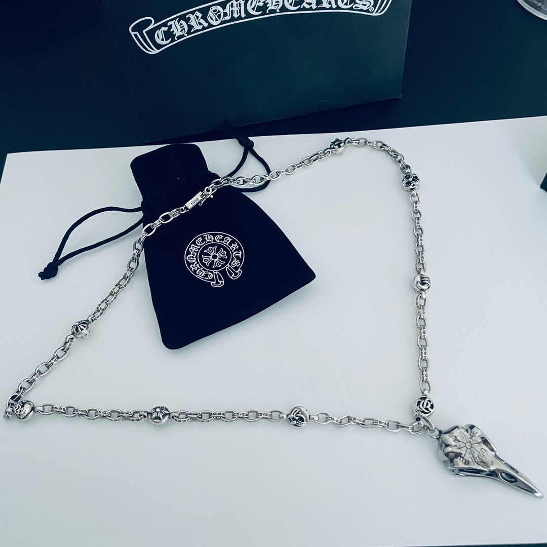 【CHROME HEARTS】クロムハーツ、新しいネックレス万能シンプルファッションオーナメント