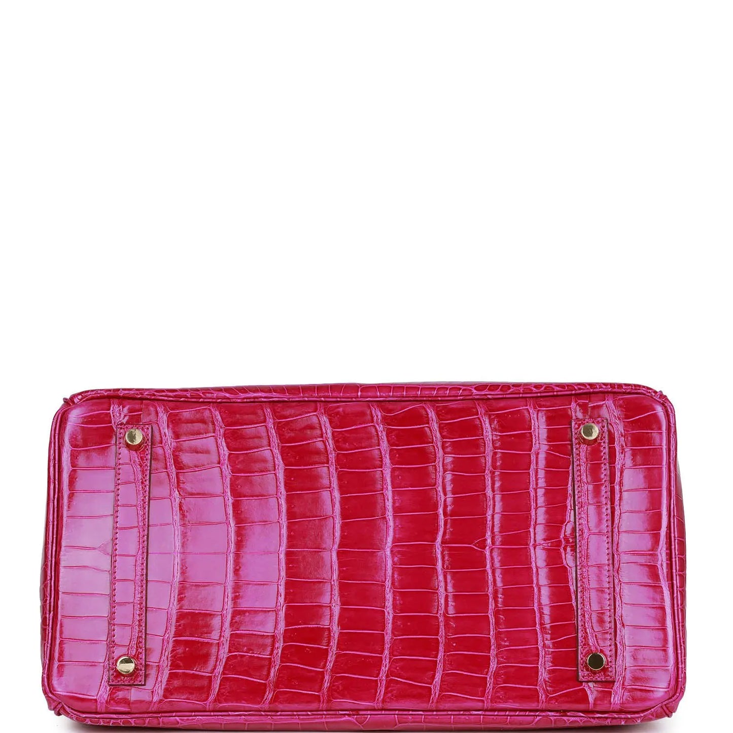 エルメス シャイニー ポロサス クロコダイル バーキン 35 ローズ メキシコ